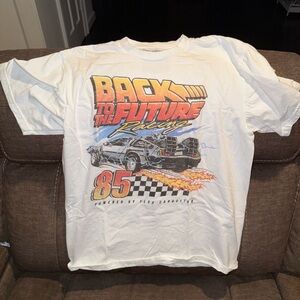 Van’s Back To The Future Riot Society Retro Men’s Shirt Size Medium 100% Cotton